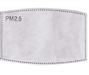 filtre pour masque en tissus