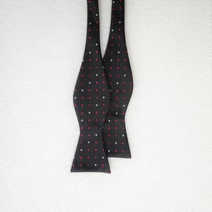 Nœud papillon noir à poids