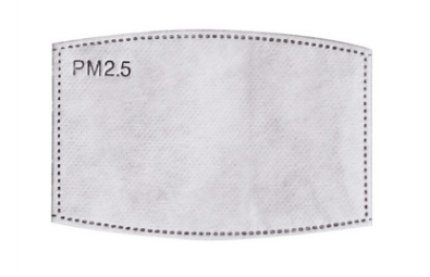 filtre pour masque en tissus
